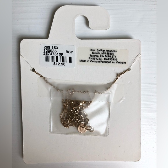 NEW Maurices Mama Bear Gold Bar Necklace - Picture 5 of 5